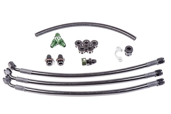 Radium Engineering — Radium Engineering Nissan VQ35DE Fuel Rail Plumbing Kit - view 2
